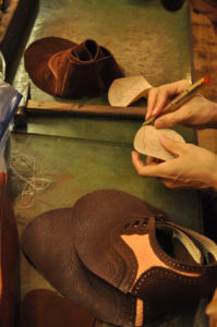 手作り靴教室・靴工房（東京）ギリーシューズ